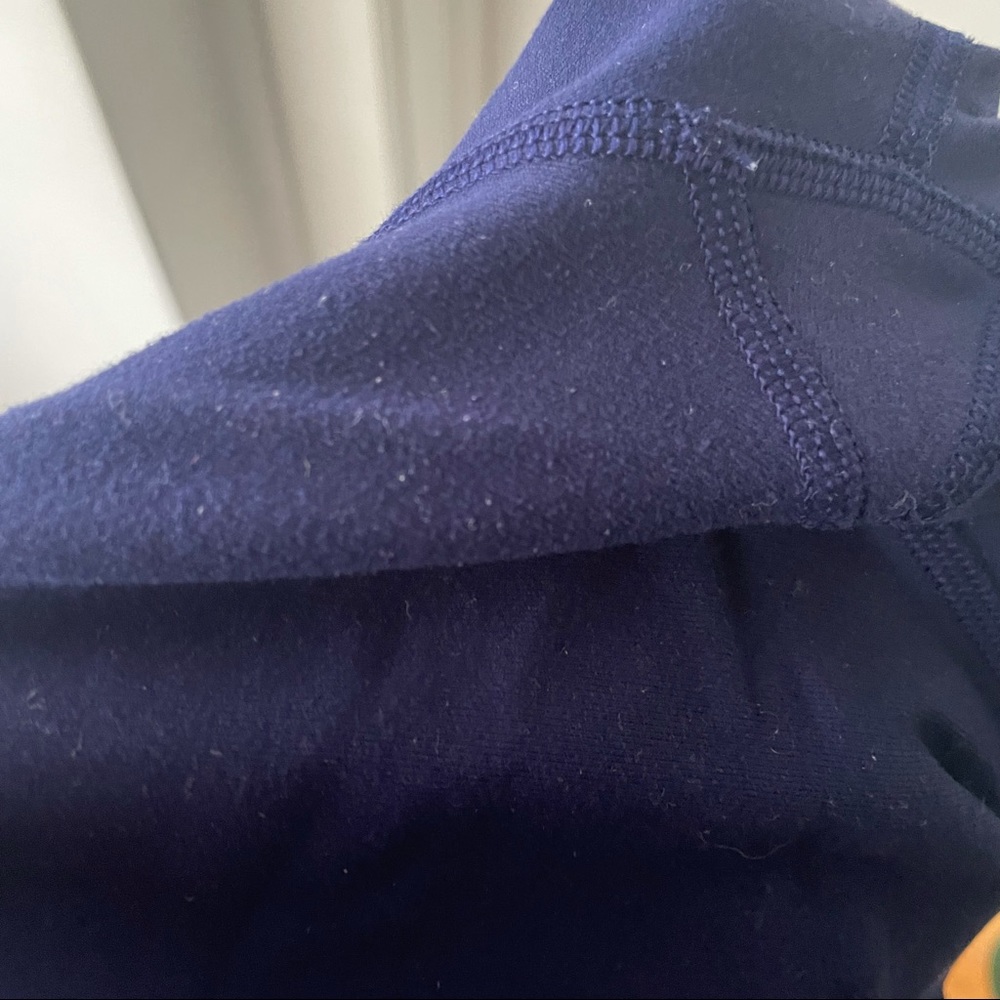Navy Lululemon full-length leggings (size 4) - Picture 3 of 5
